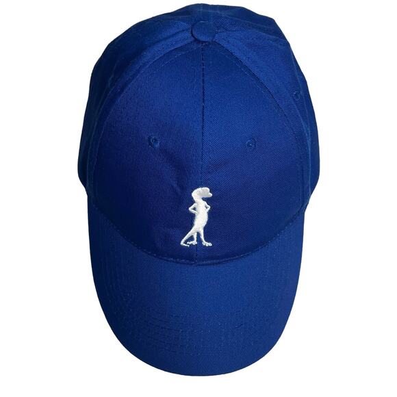 Blue Geico Adjustable Ball Cap White Embroidered Gecko Adult One Size - Picture 2 of 5